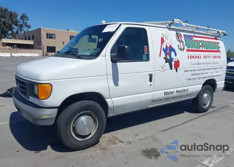 2004 Ford E-250 Commercial/Recreational from USA, damaged, VIN 1FTNE24W04HA52298